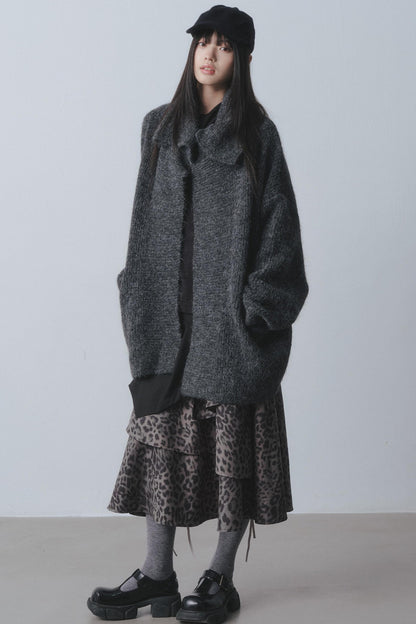 Winter Twilight Wool Cardigan