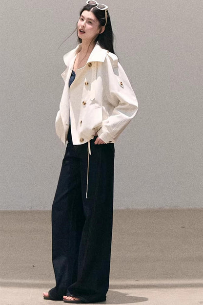 Sun-Kissed Floral Denim Pants Set-Up