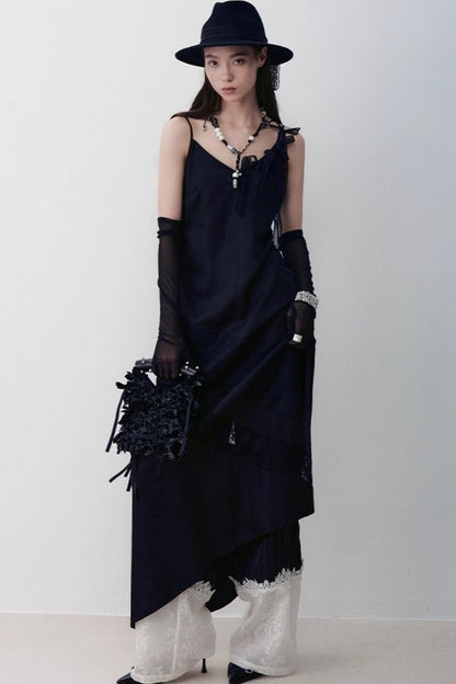 Heart Knitting Glass Necklace