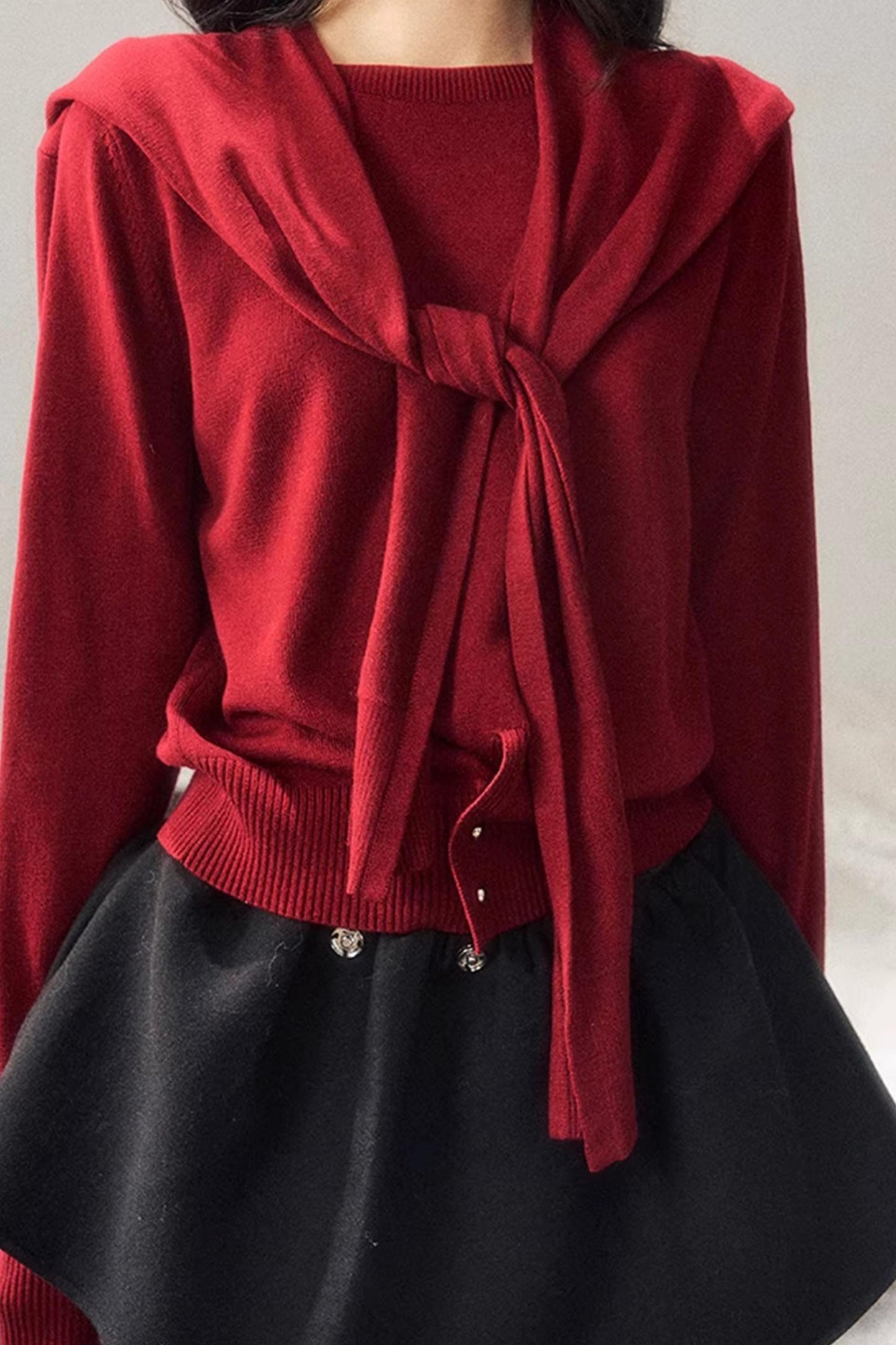 American College Sweater Set