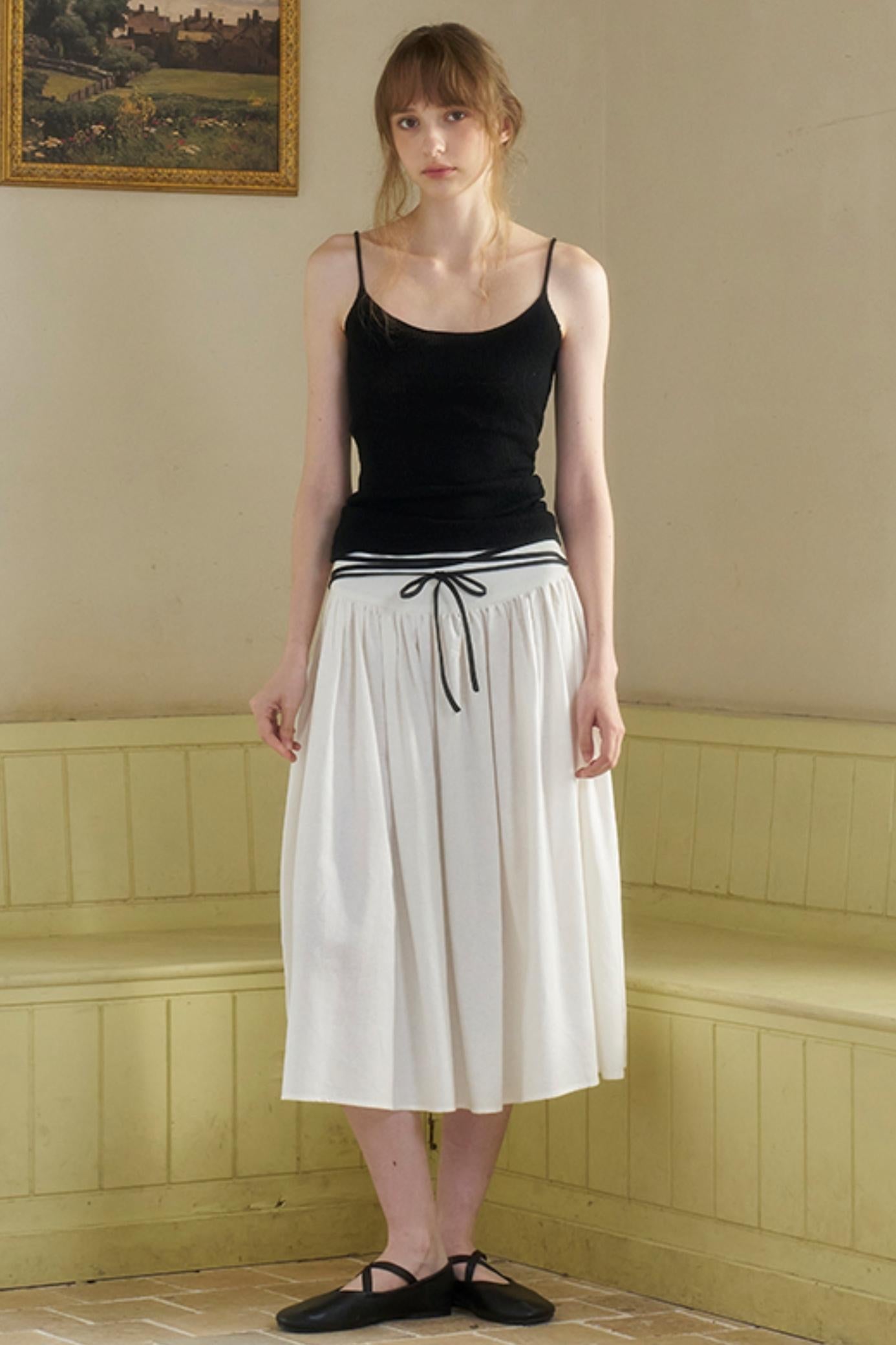 Fish Pattern Knit Camisole