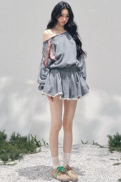Spitzen-Ein-Schulter-Kleid