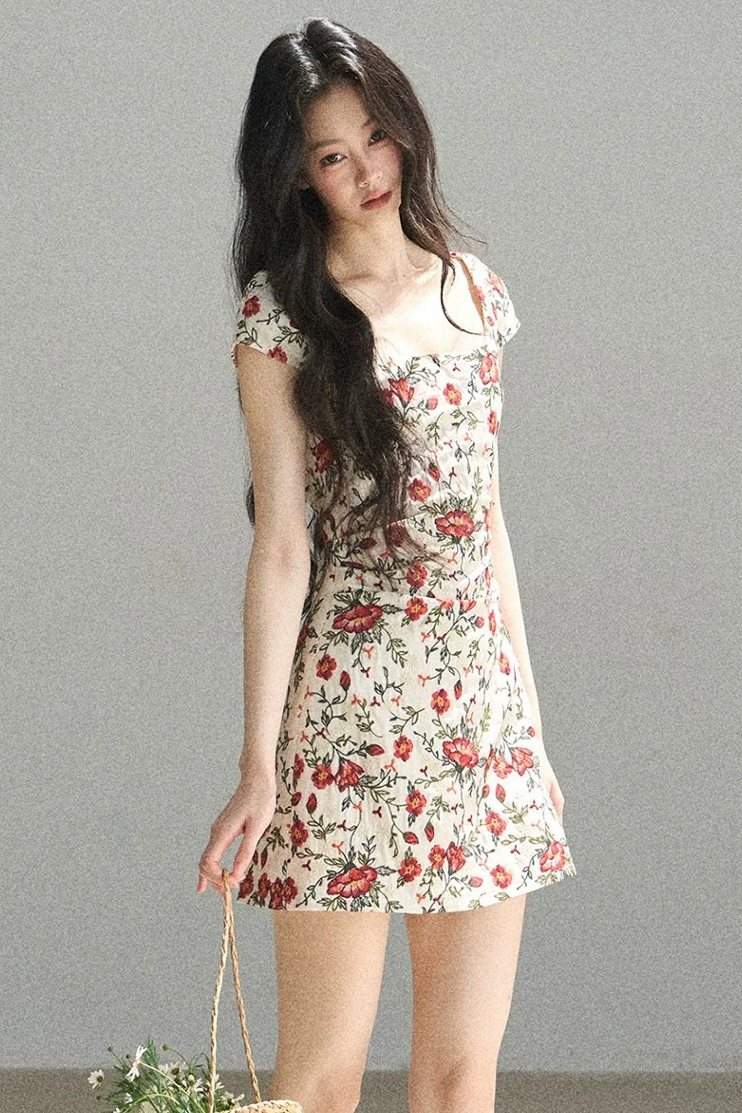 Rose Garden Floral Dress