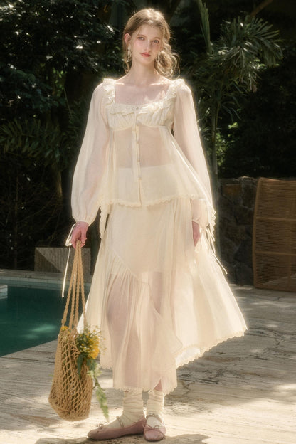 Galaxy Tencel Air Fabric Skirt Set-Up