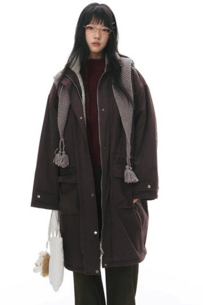 Asymmetrical Vintage Red Sweater