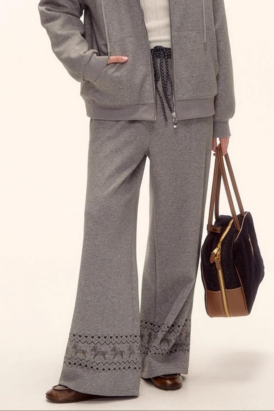 Fair Isle Quilted Jacket Set-Up