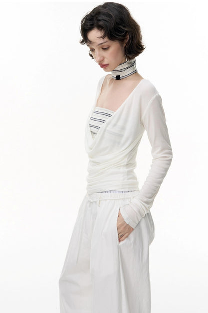 Tencel Lyocell Long Sleeve T-shirt