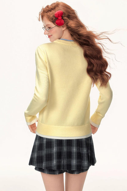 Winter Sweet Knit Sweater Girl