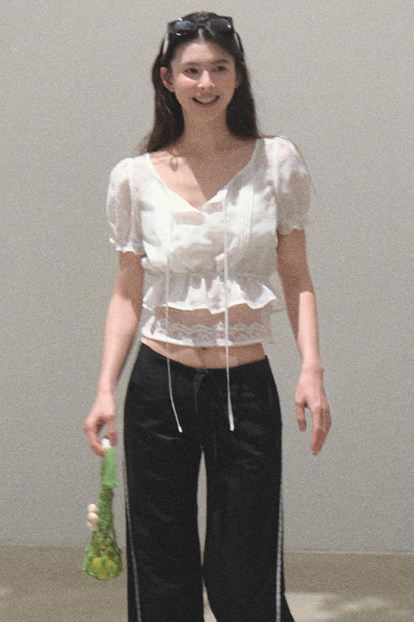 Windfold Bubble Sleeve Shirt