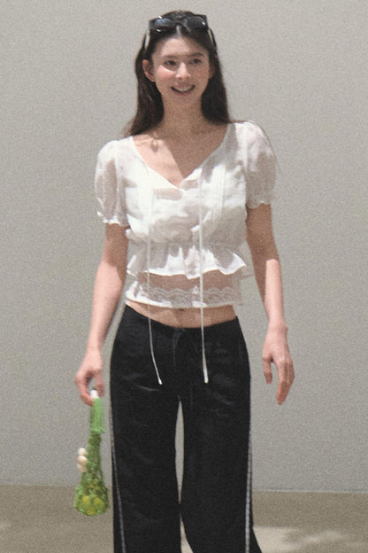 Windfold Bubble Sleeve Shirt