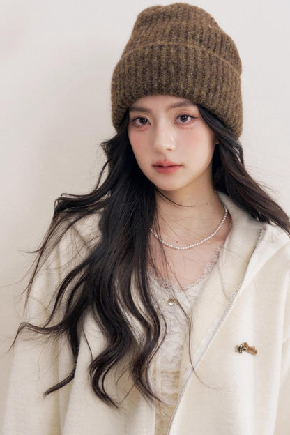 Romantic Fleece V-Neck Long Sleeve T-Shirt