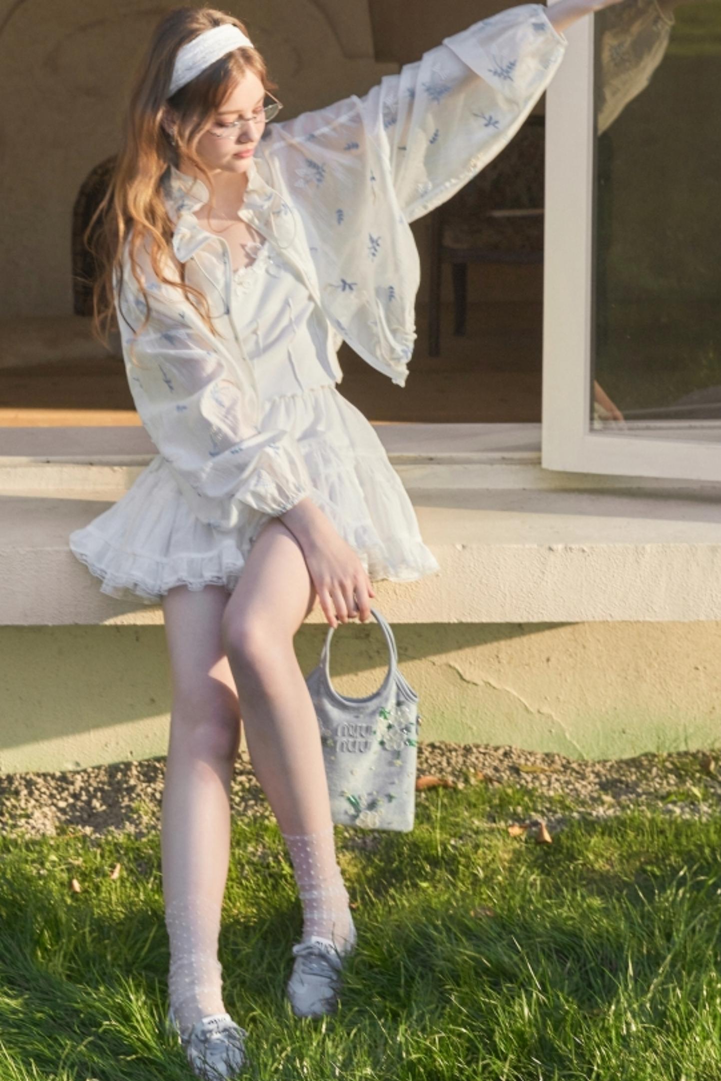 Embroidered Sun Jacket