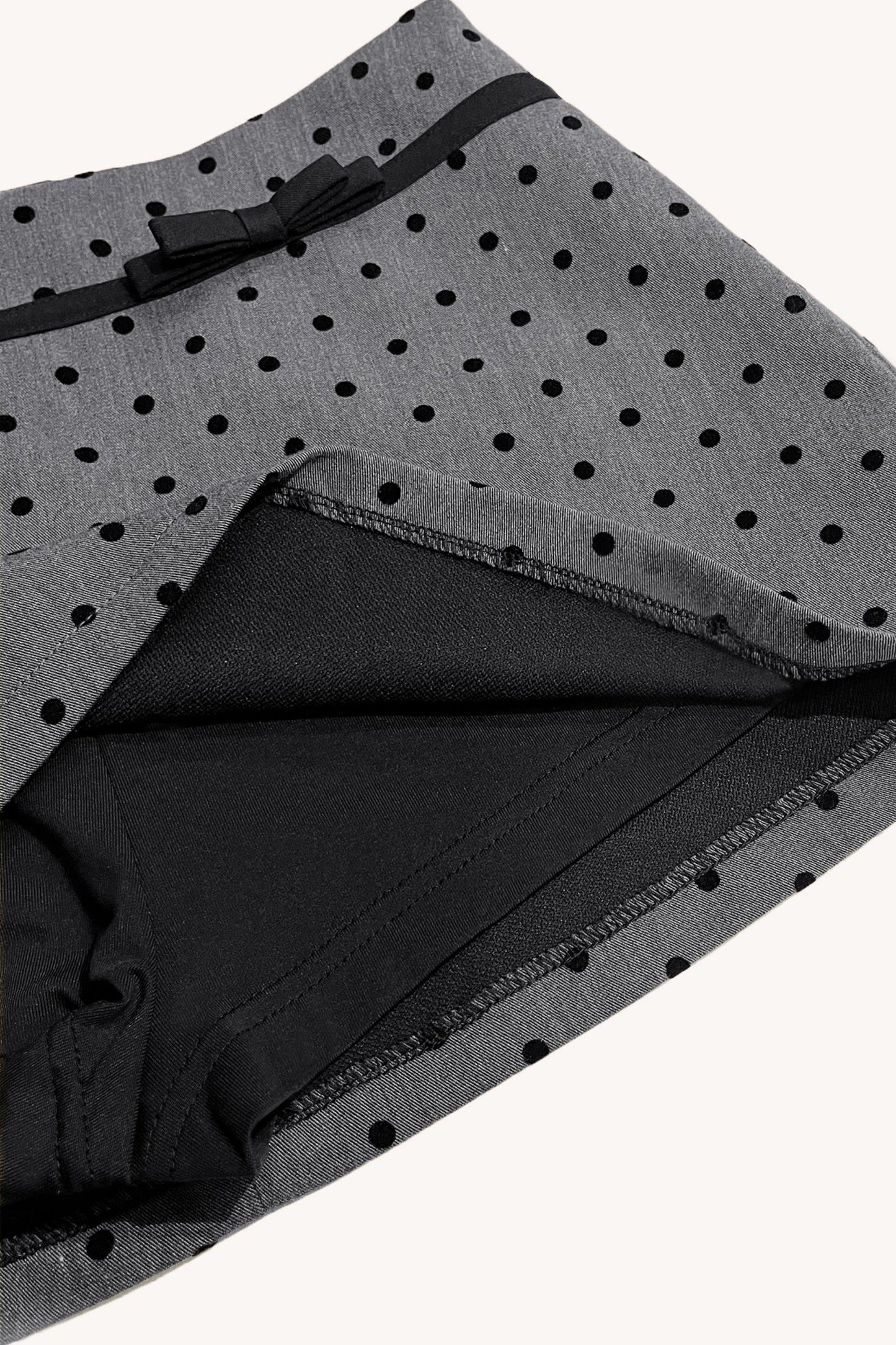 Versatile Polka Dot Hip Skirt