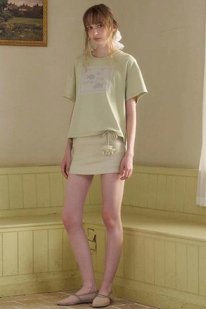 Moonmoi Macaron A-line Skirt