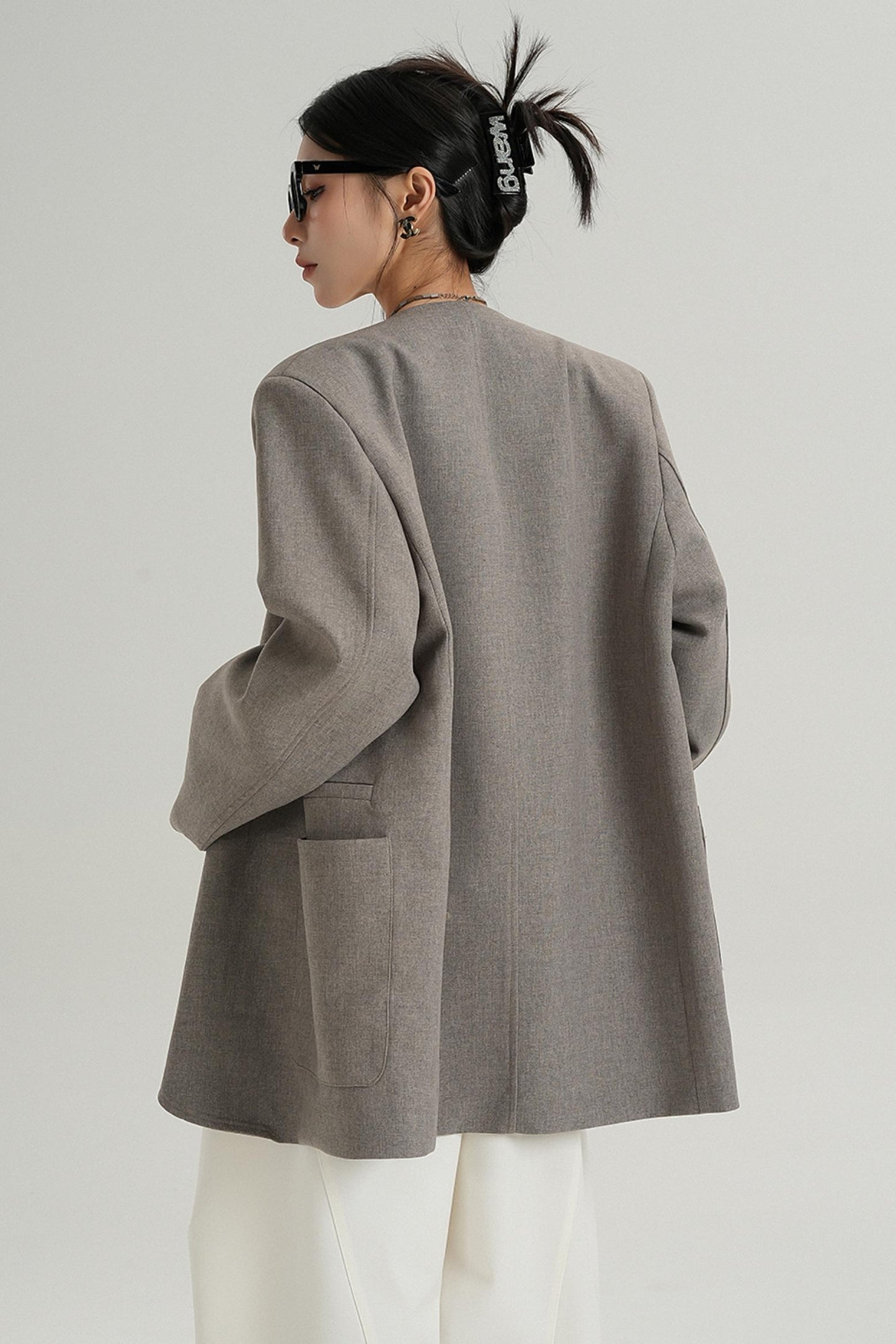 Loose Temperament Long Sleeve Blazer