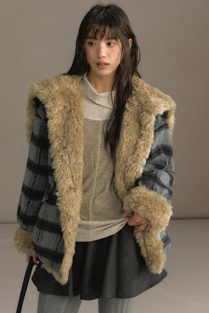 Sea Painter Navy Plaid Jacket