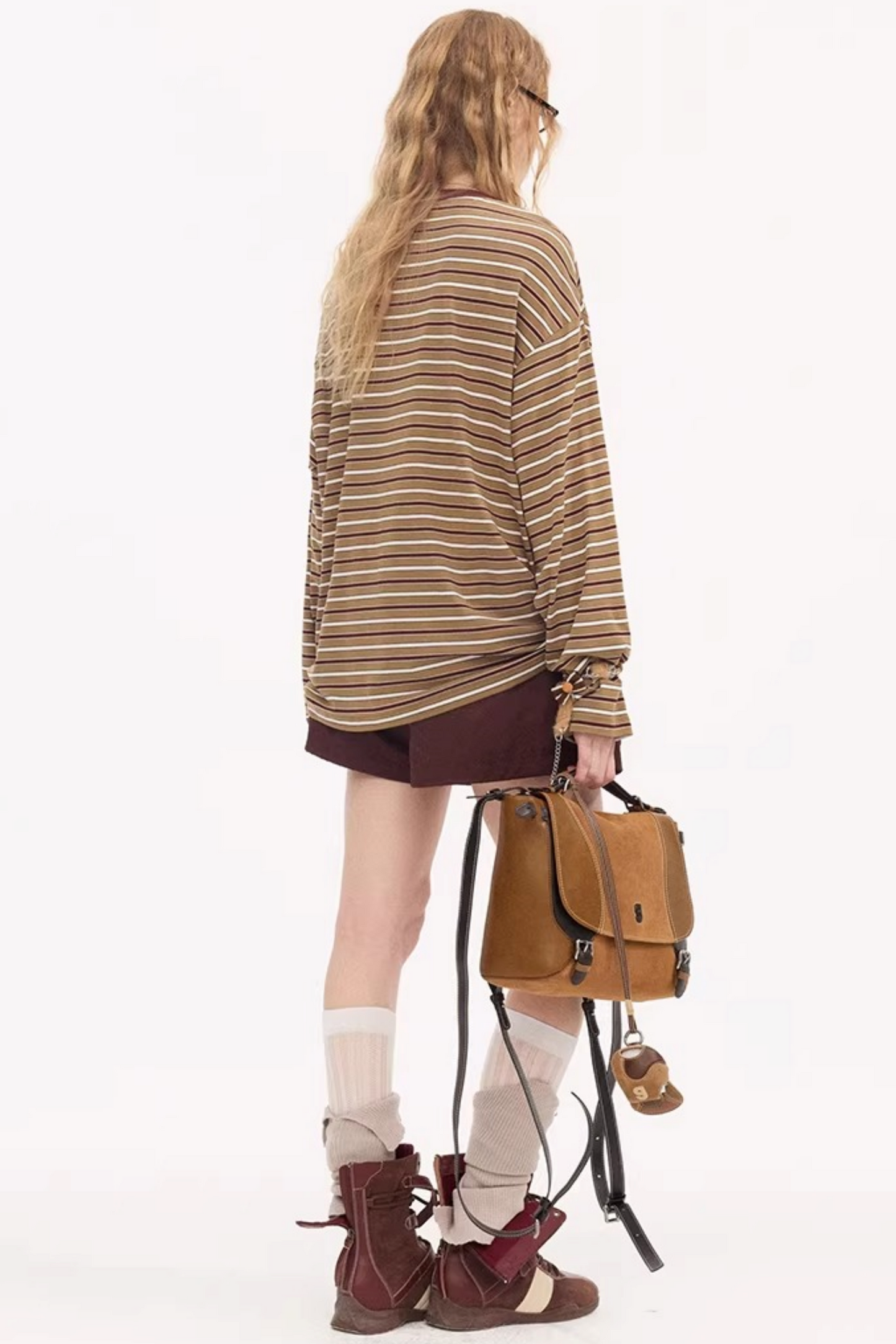 Pony Rope Embroidered Striped T-Shirt