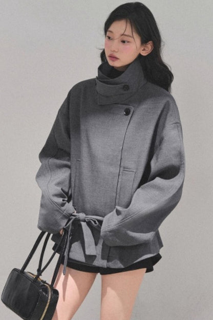 First Snow Turtleneck Coat