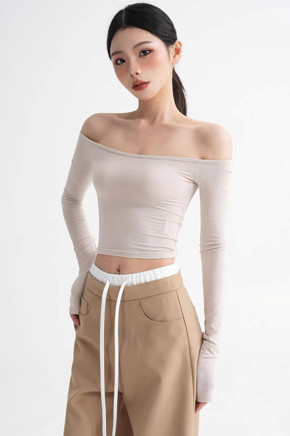 Tencel Modal Off-Shoulder Top
