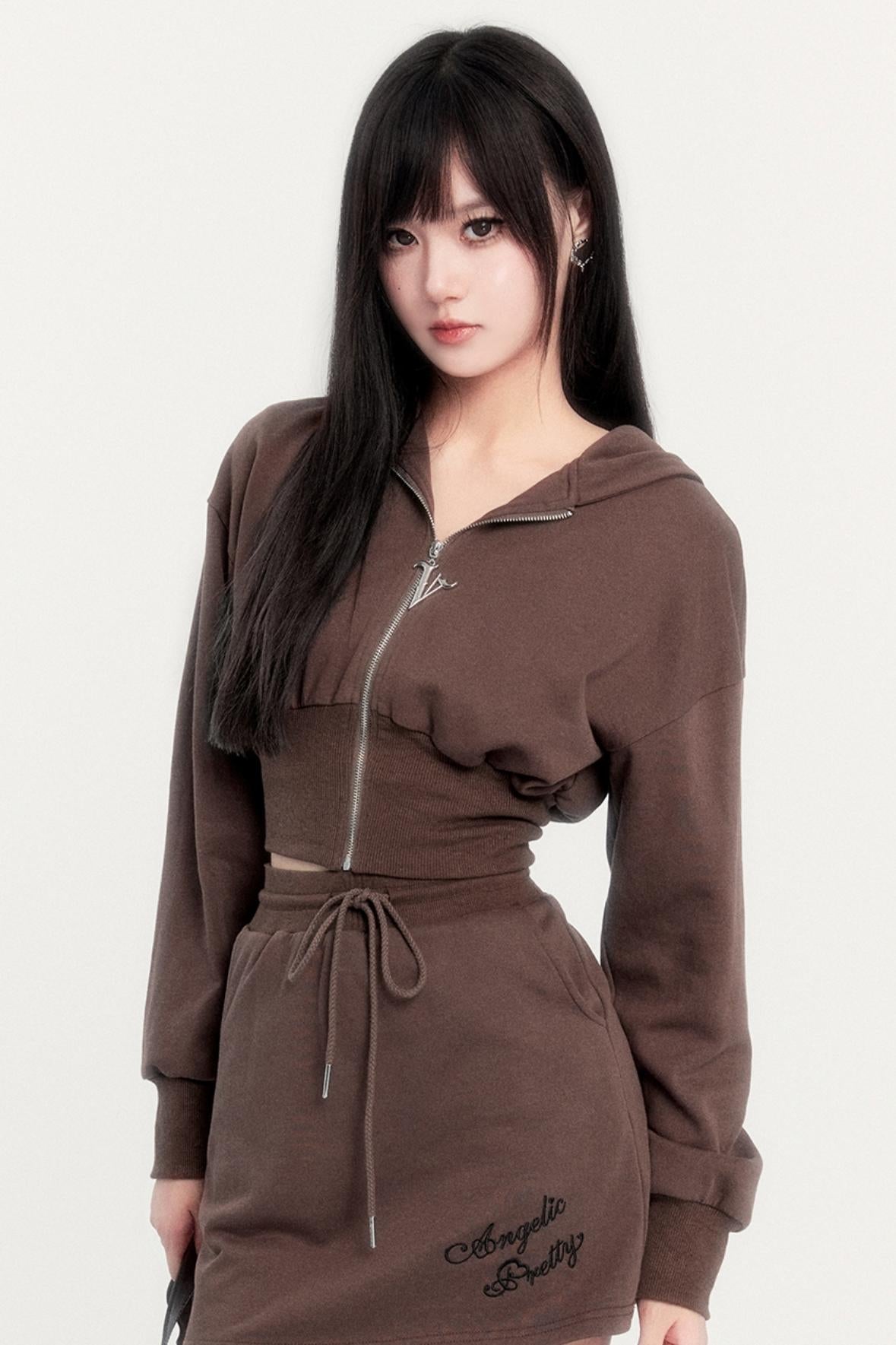 Sweet American Girl Two-Piece Skirt Set