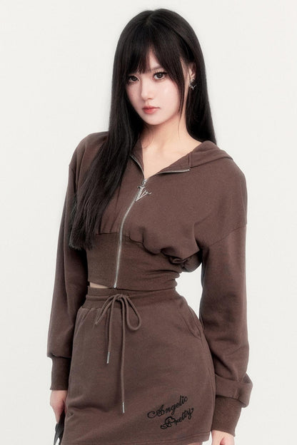 Sweet American Girl Two-Piece Skirt Set