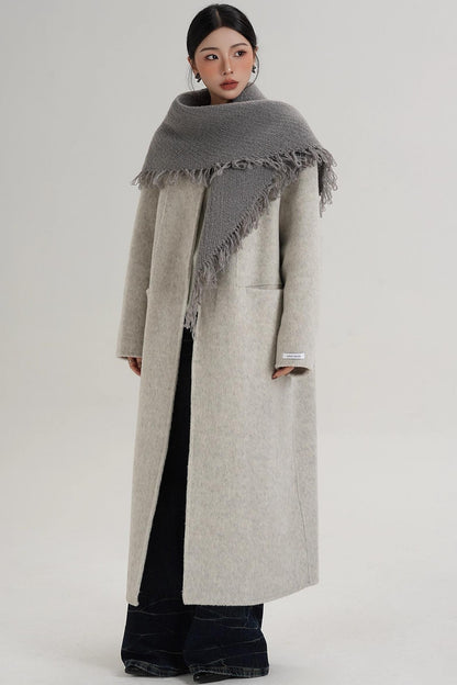 Elegant Double-Sided Woolen Coat