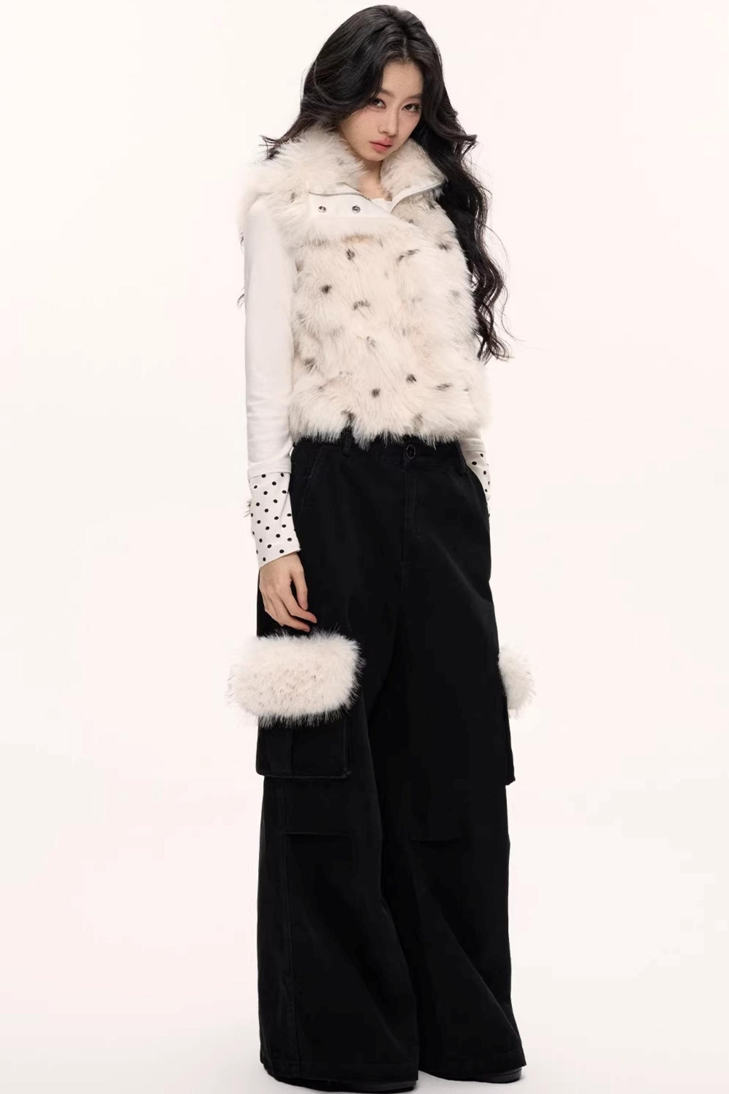 Dark Night Wide-Leg Pants