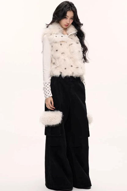 Dark Night Wide-Leg Pants