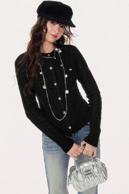 Gentle Knitted Sweater Top