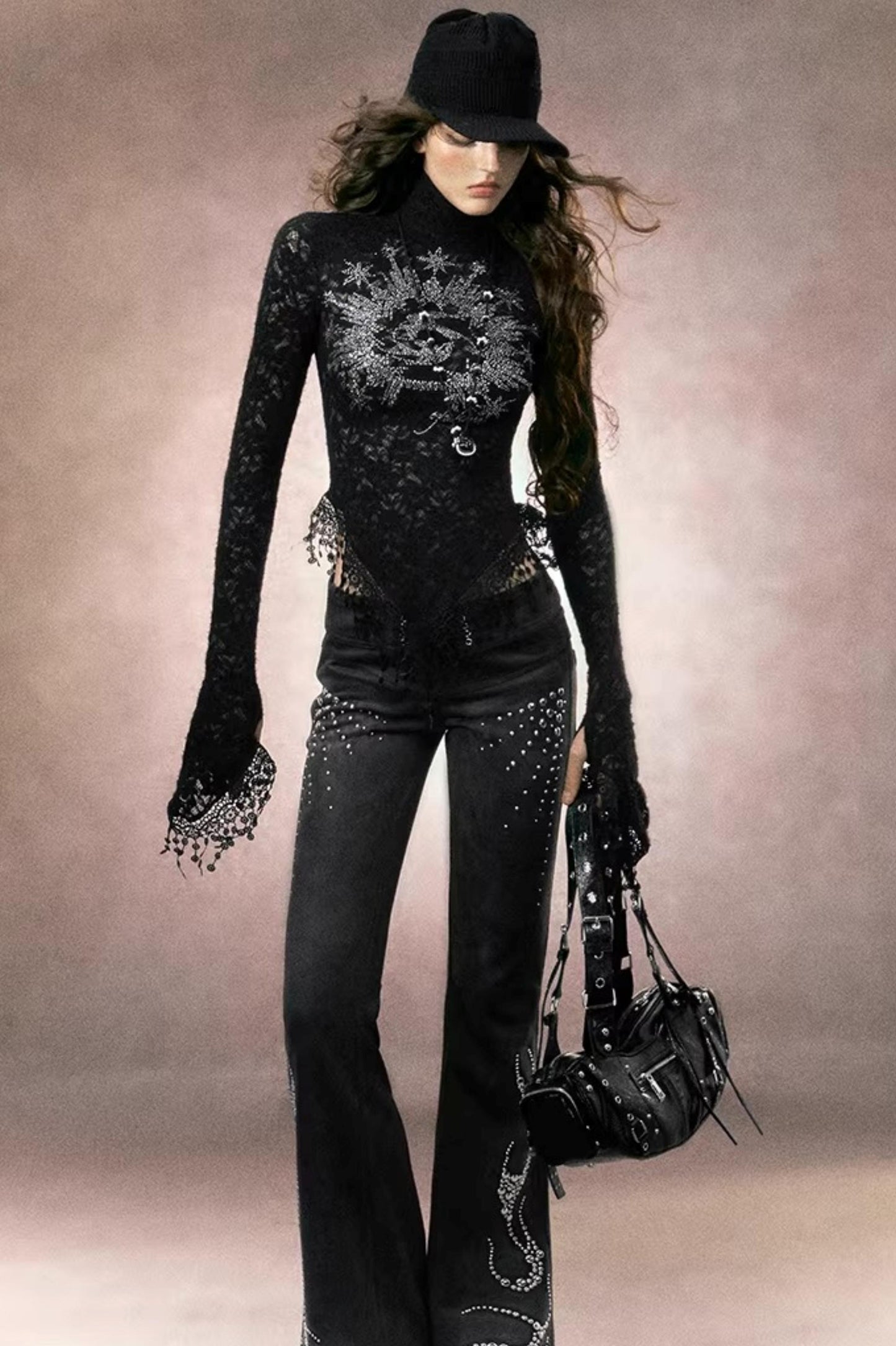 Rose-Colored Lace Top