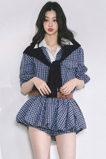 Autumn Bud Slim Dress Set-Up