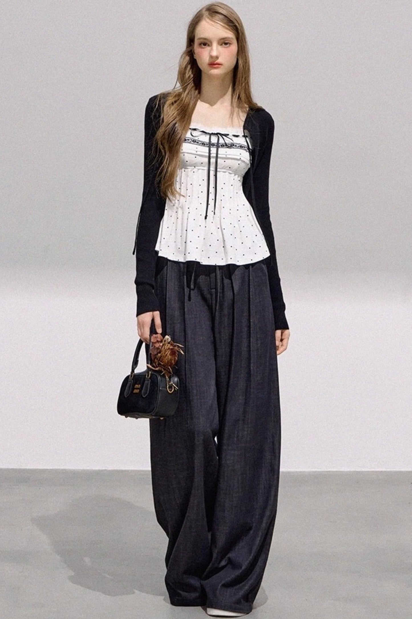 French Polka Dot Top Set-Up