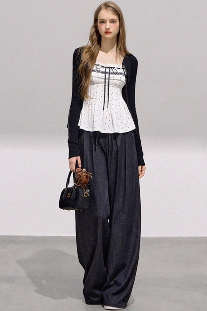 French Polka Dot Top Set-Up