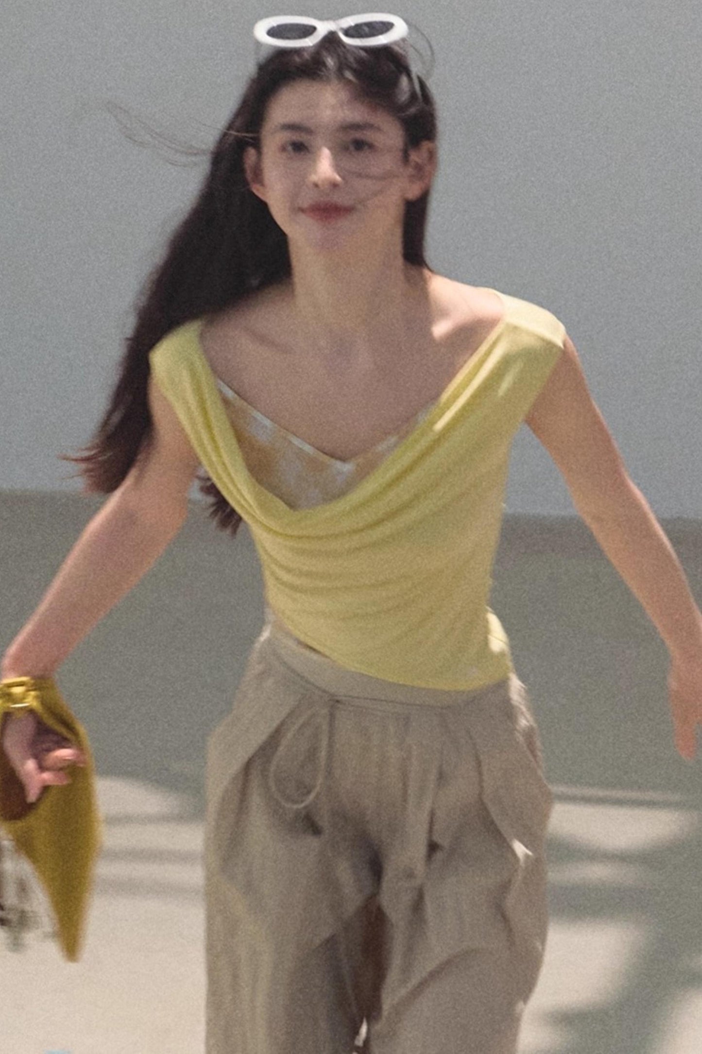 Rising Check Slim-Fit T-Shirt