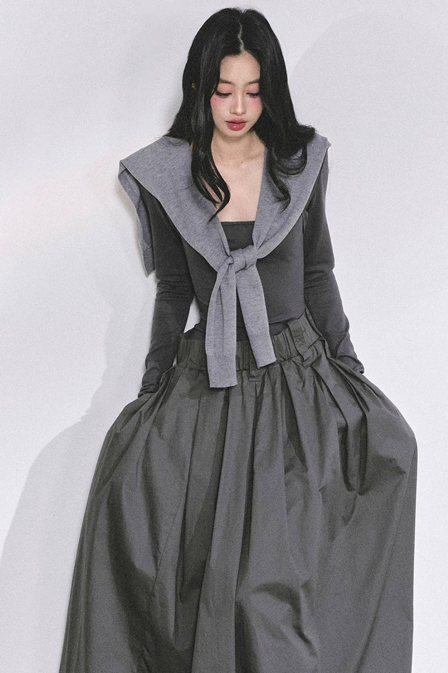 French Slimming Long Dress