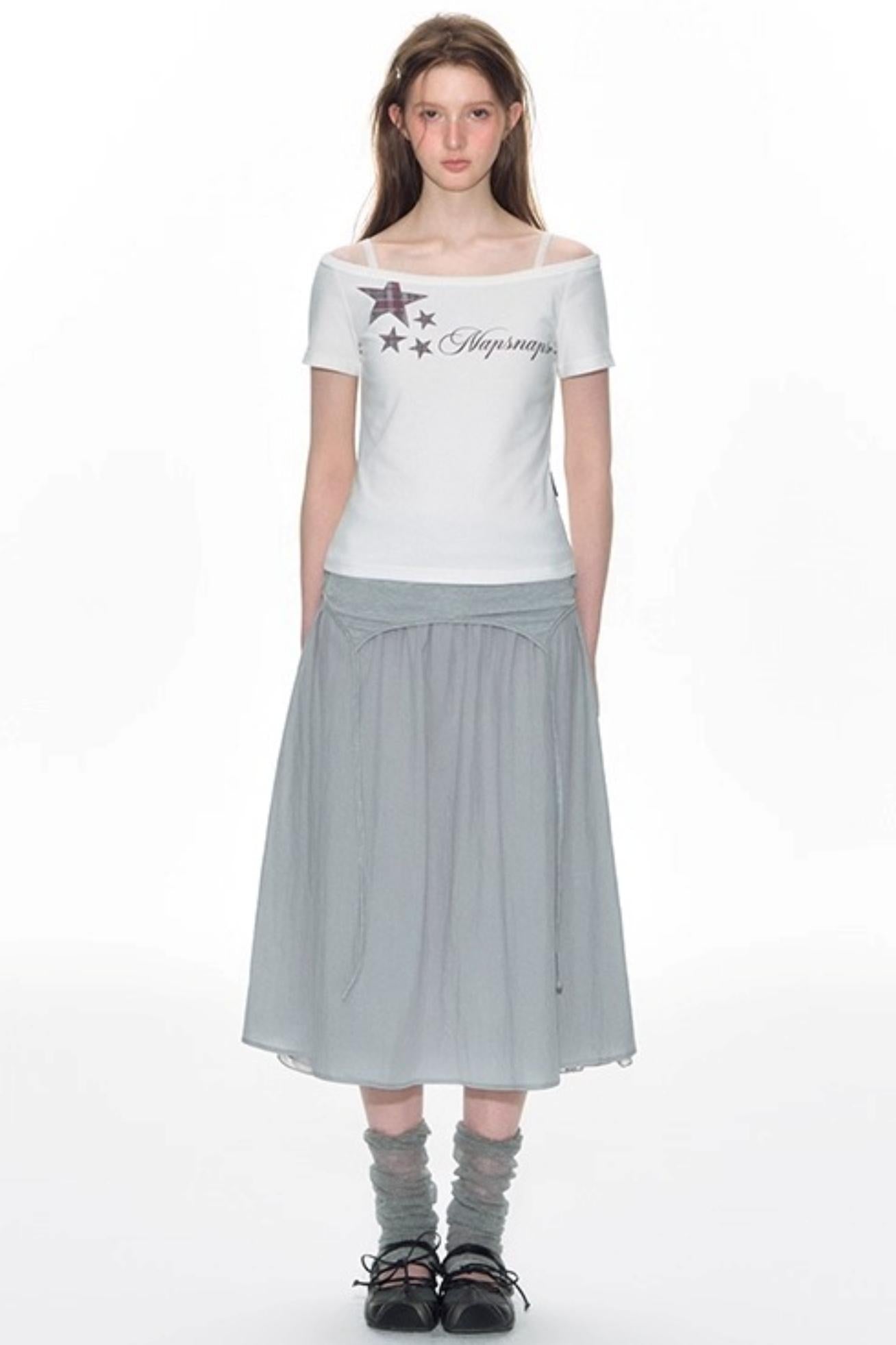 Nap Lace Panel Slip Dress