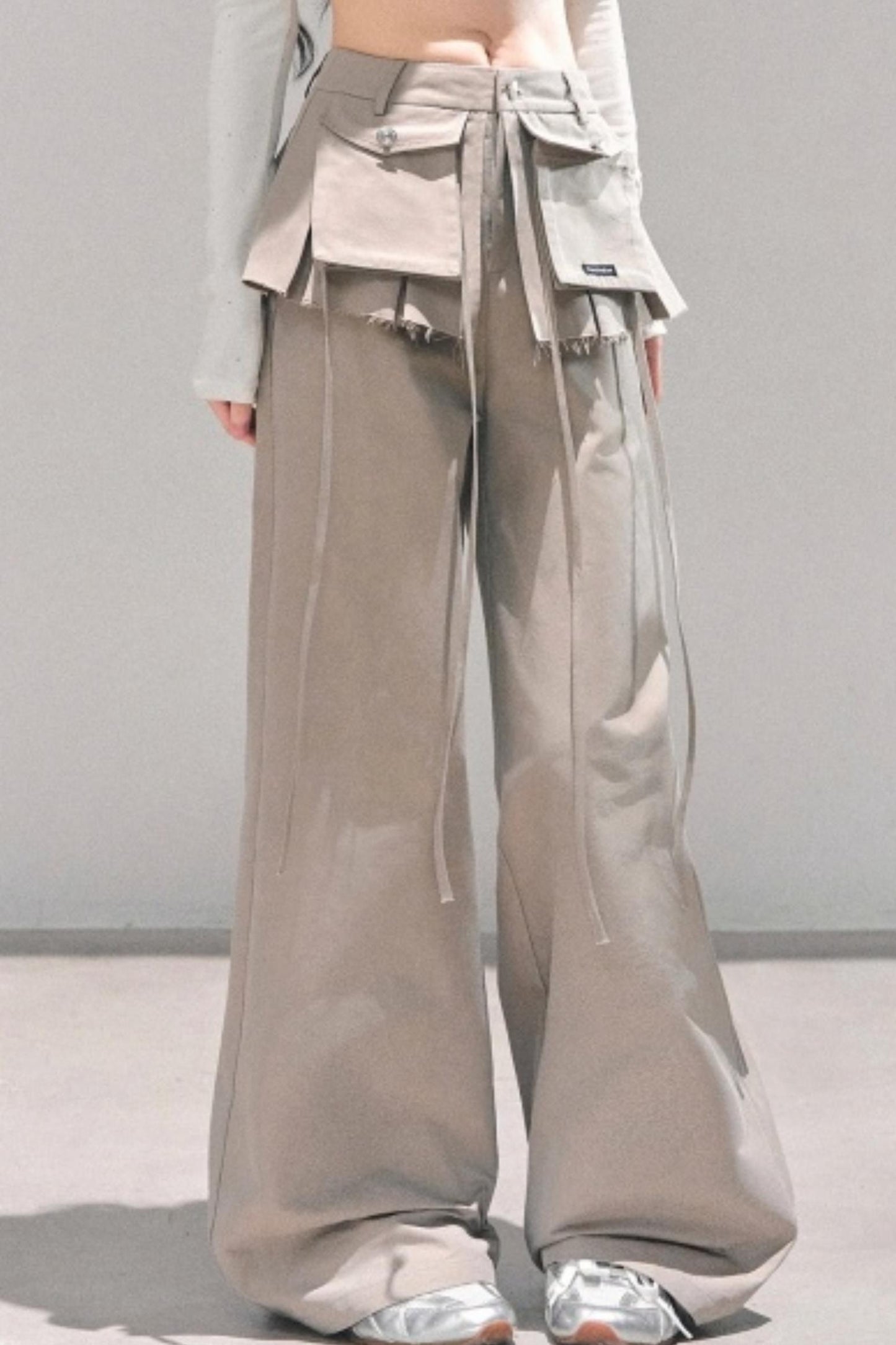 Bella Wide-Leg Workwear Pants