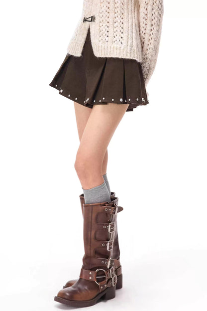 American Retro Rivet Skirt