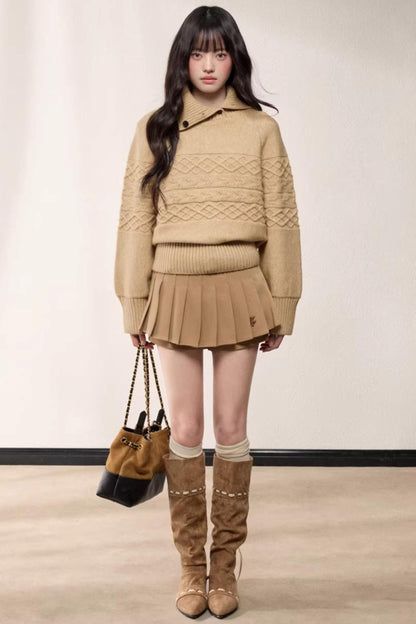 Autumn Batwing Knit Sweater