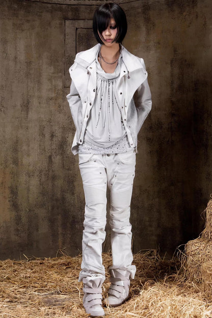 Palace Punk Straight-Leg Pants