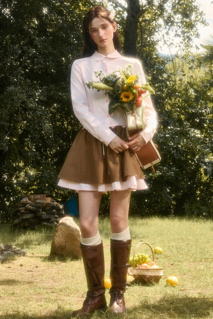 Classic Check Short Skirt