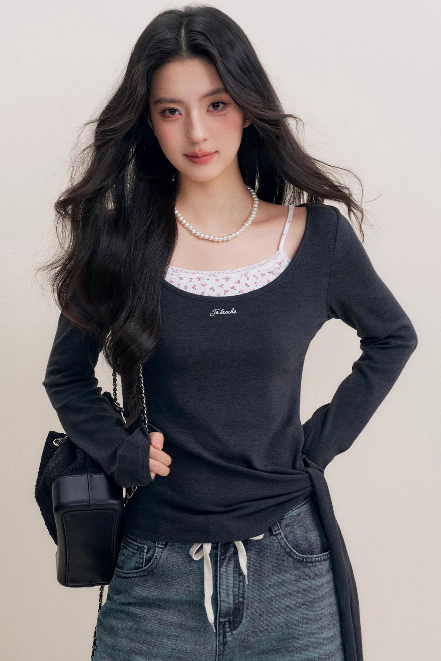 Lazy Lace Long Sleeve Base Layer Top Set