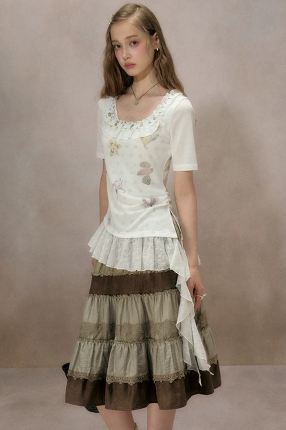 Afternoon Alley Lace Skirt