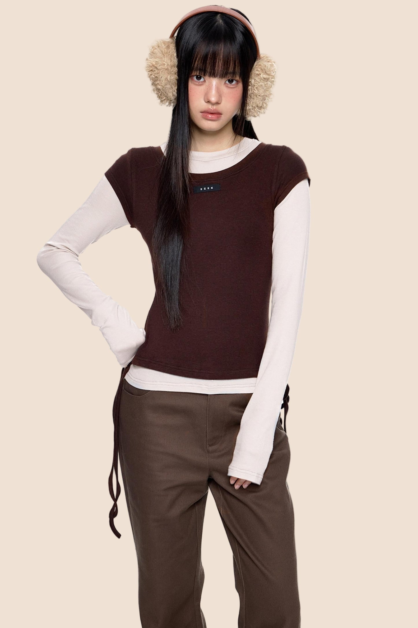 Elegant Layered Vintage Top