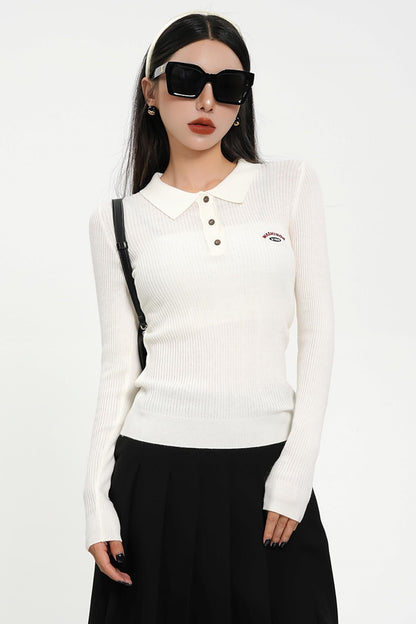 Slim Fit Knit Pullover Sweater