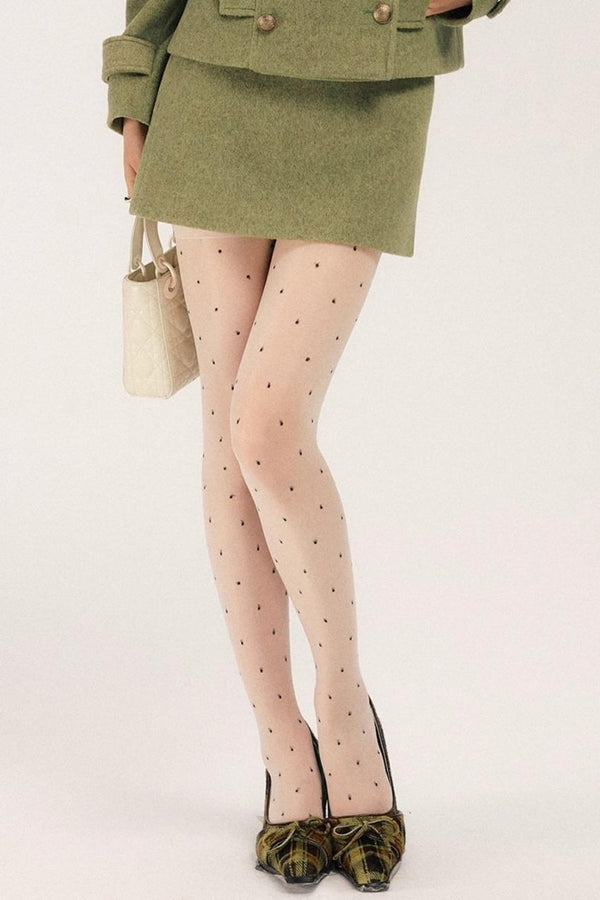 Flight Diary Woolen Jacket & Skirt Set-Up