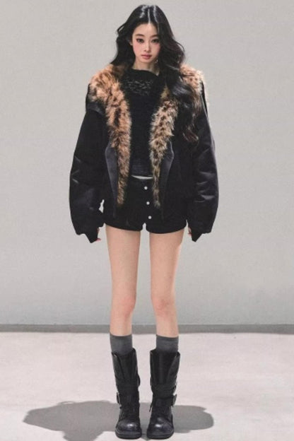 Plush Winter Padded Coat