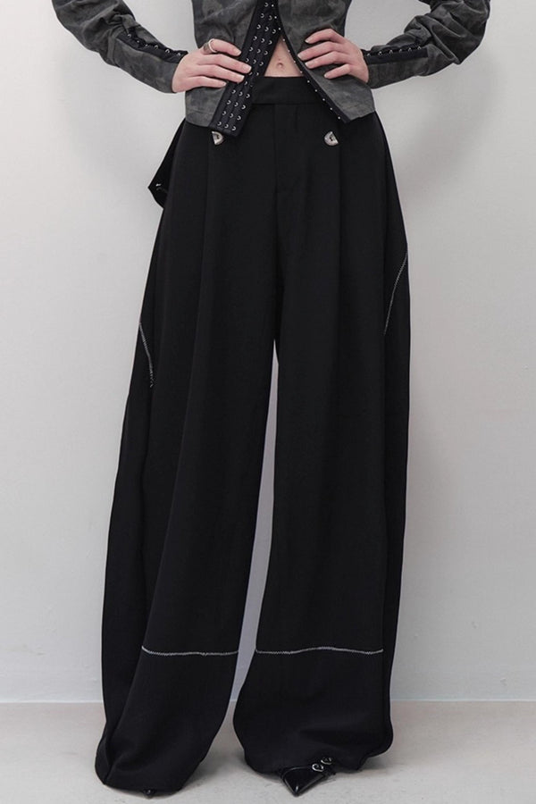Lazy Wind Wide-leg Pants