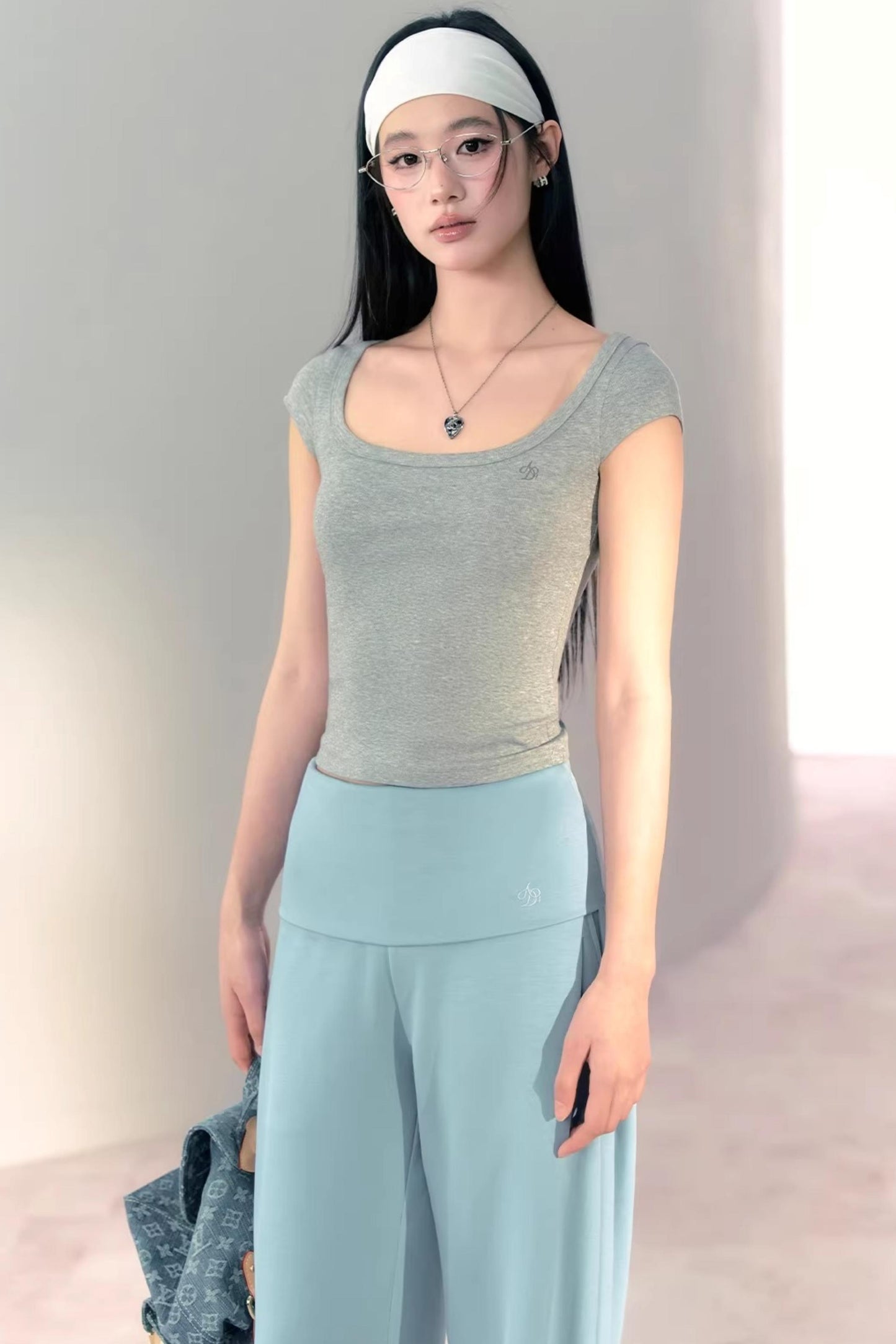 Lyocell Convertible Cuffed Pants