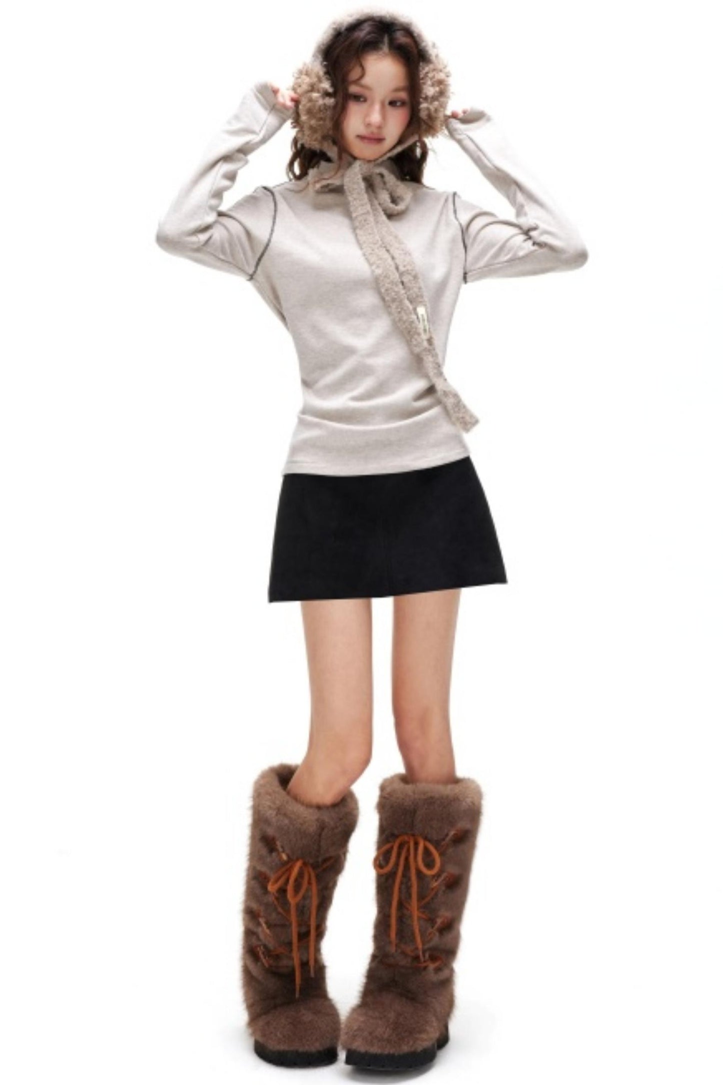 Mousse Cashmere Knit Sweater